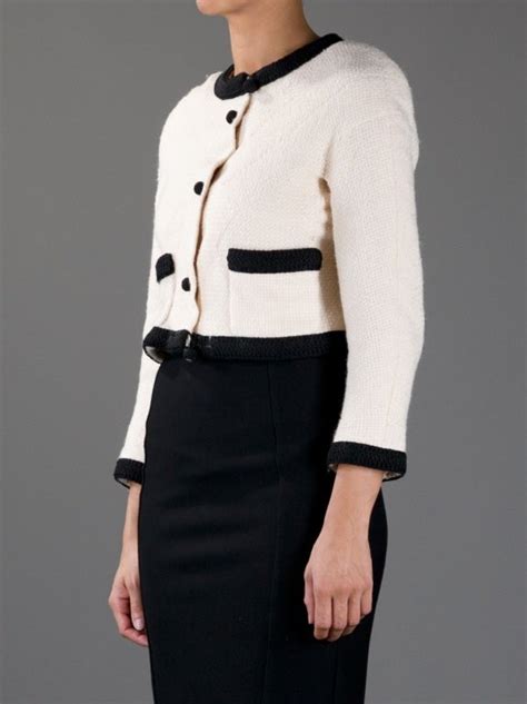 chanel white coat women|classic Chanel jackets for women.